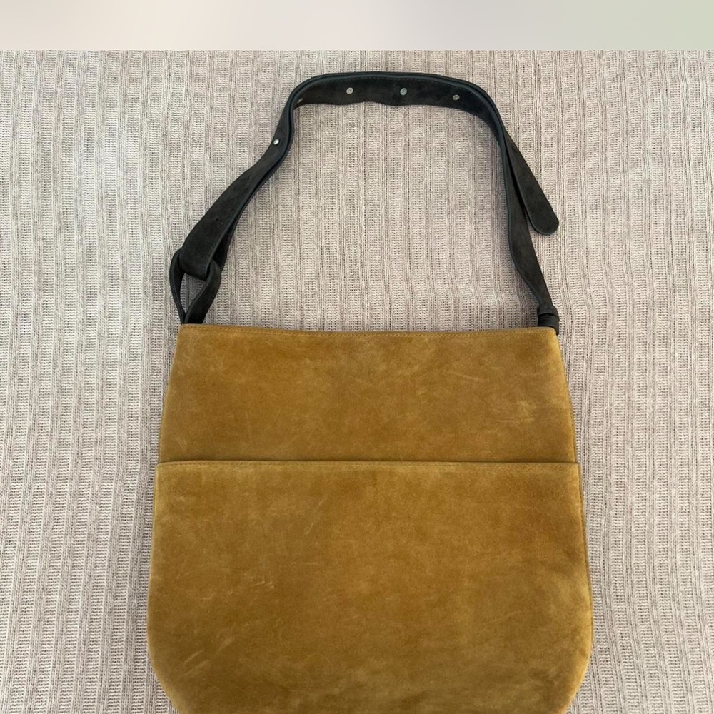 Urban Outfitters Tan and Brown Messenger Bag